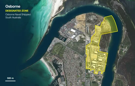 Osbourne designated zone