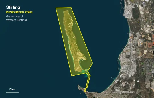 Stirling designated zone