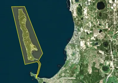 Map of HMAS Stirling